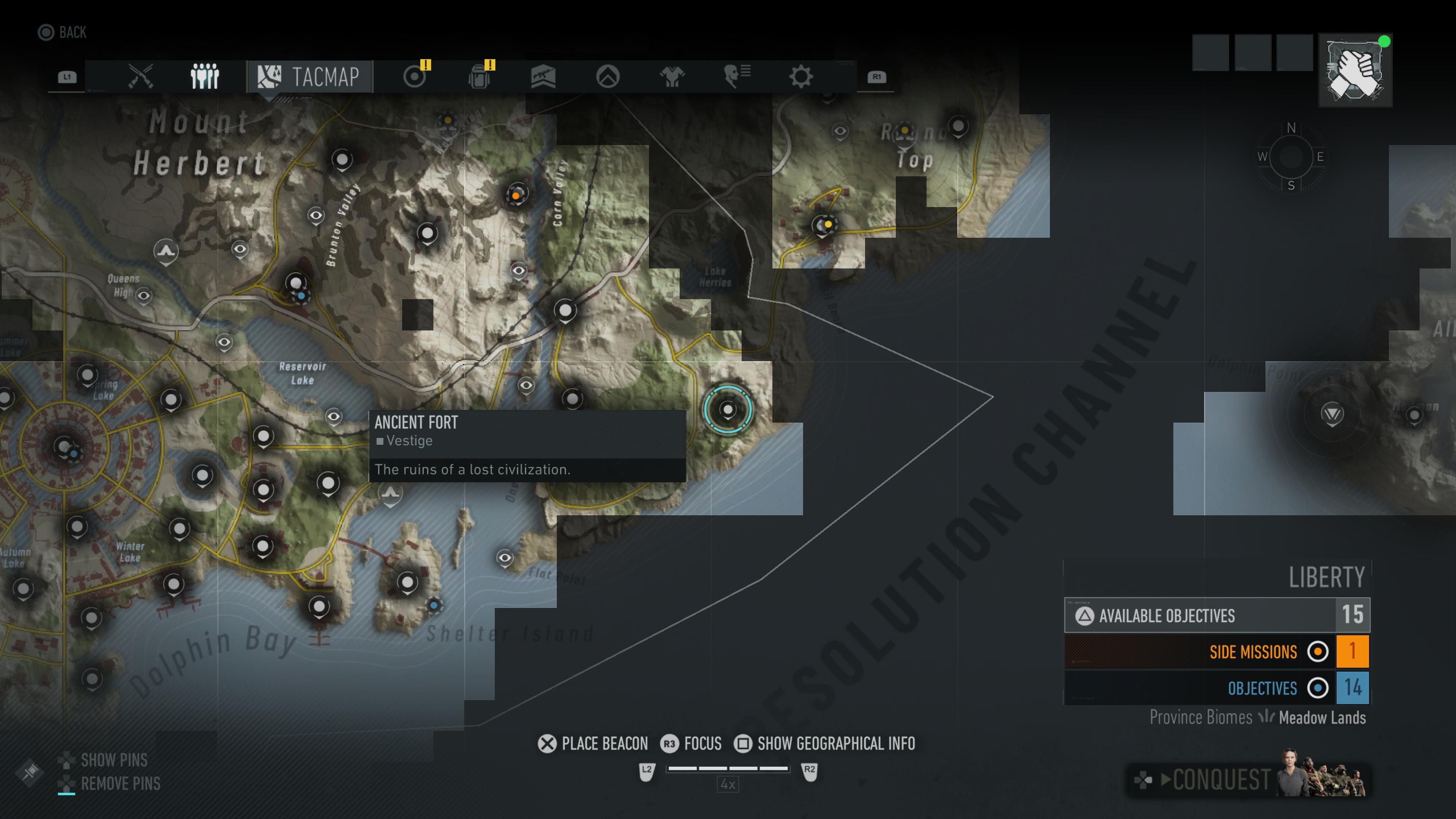 Liberty FOB Map
